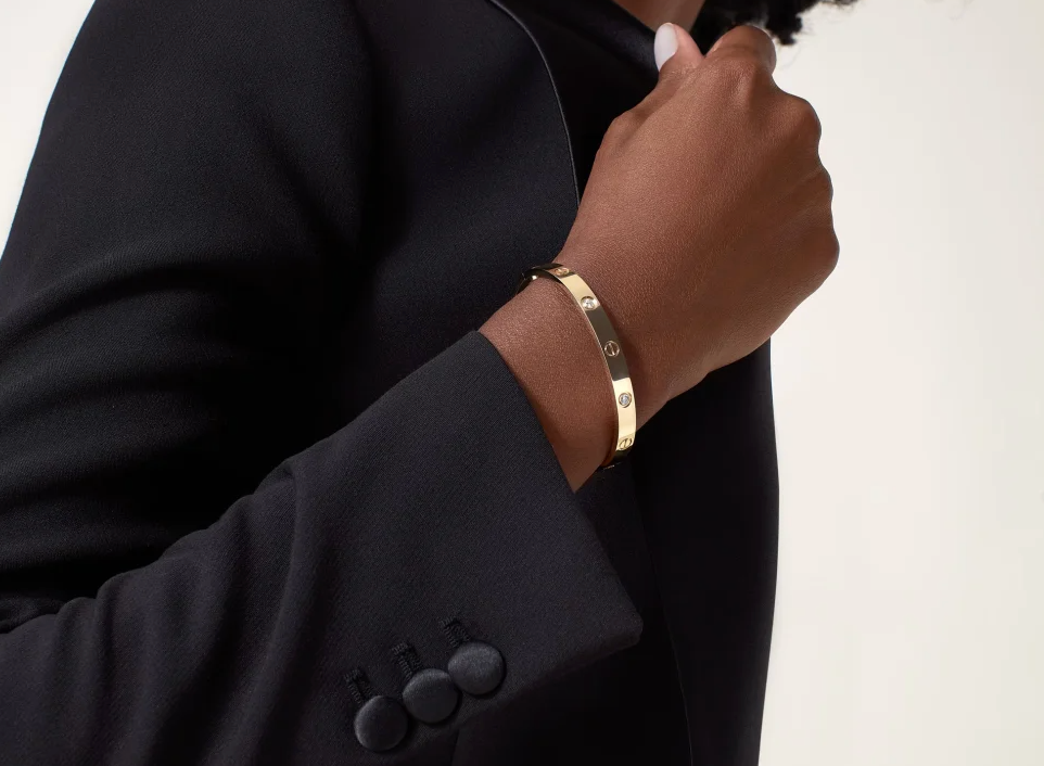Cartier-Inspired LOVE Bracelet – Classic Model.