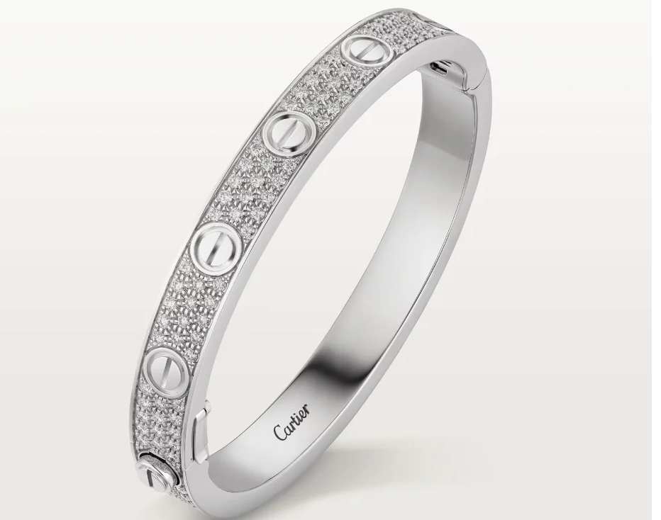 Cartier-Inspired LOVE Bracelet – Classic Model.