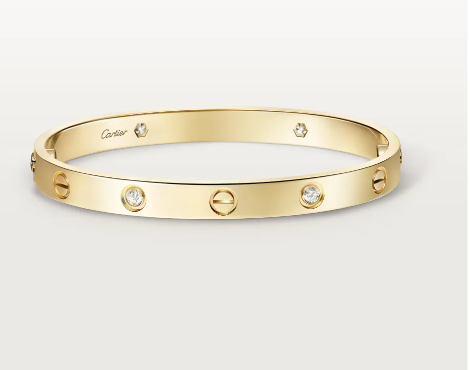 Cartier-Inspired LOVE Bracelet – Classic Model.