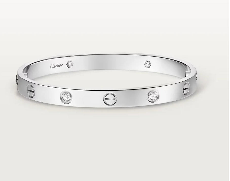 Cartier-Inspired LOVE Bracelet – Classic Model.