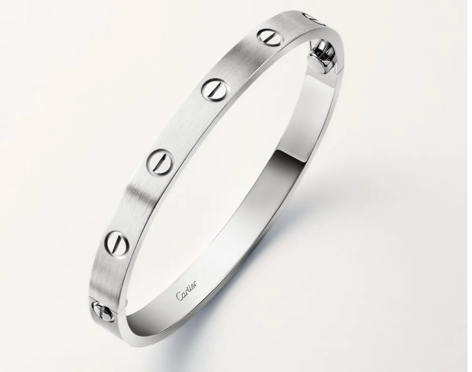 Cartier-Inspired LOVE Bracelet – Classic Model.