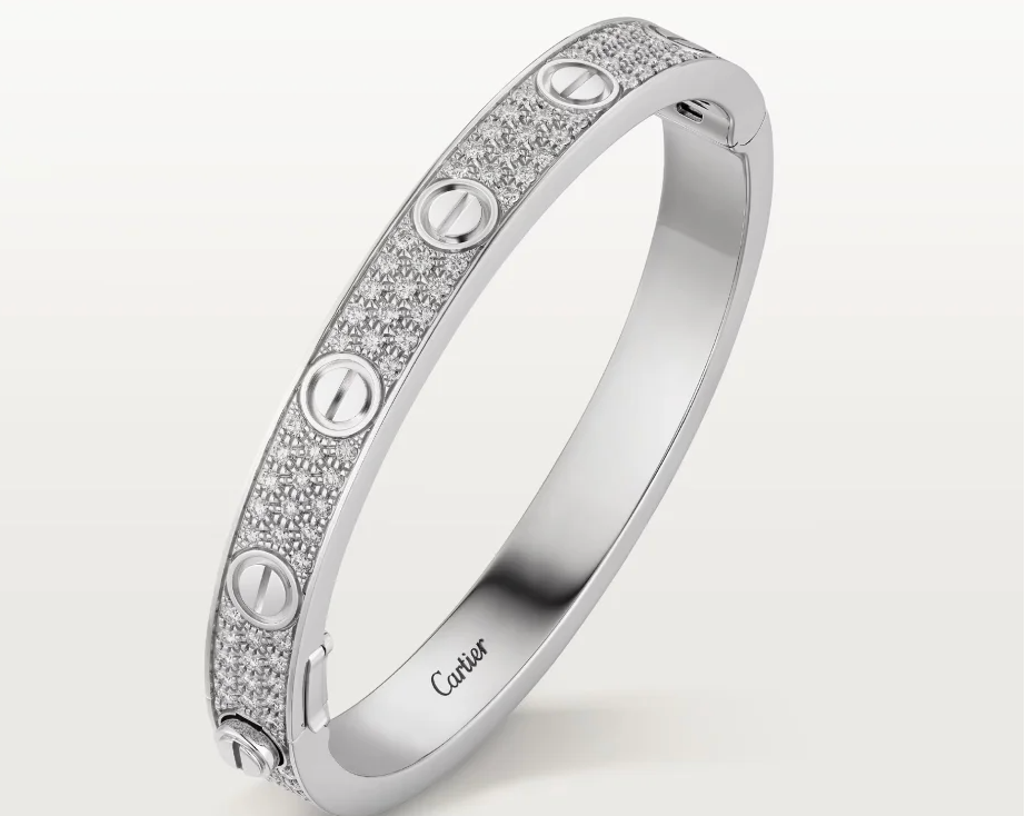 Cartier-Inspired LOVE Bracelet – Classic Model.