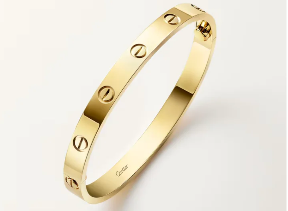 Cartier-Inspired LOVE Bracelet – Classic Model.