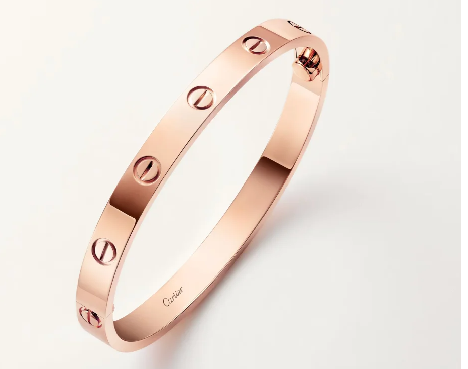 Cartier-Inspired LOVE Bracelet – Classic Model.