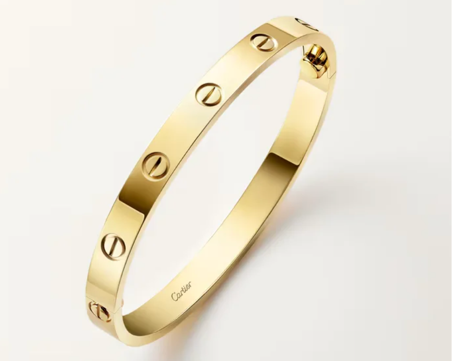 Cartier-Inspired LOVE Bracelet – Classic Model.