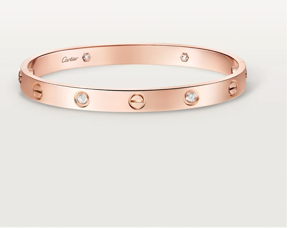 Cartier-Inspired LOVE Bracelet – Classic Model.